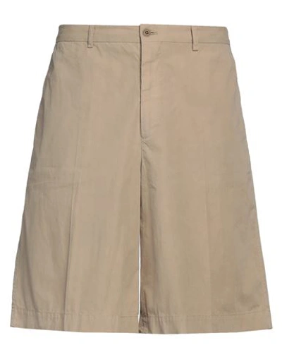 Shop Cellar Door Man Shorts & Bermuda Shorts Beige Size 30 Cotton