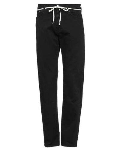 Shop Department 5 Man Pants Black Size 31 Cotton, Elastane