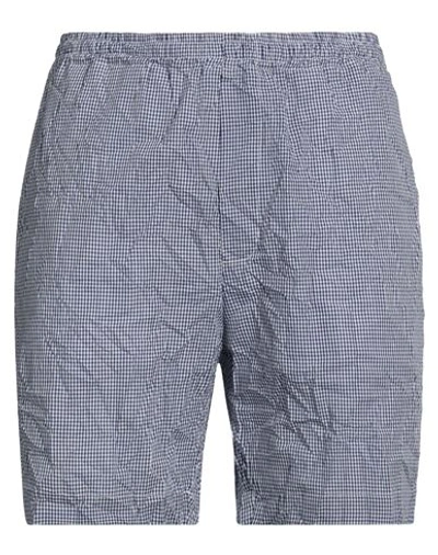 Shop Mauro Grifoni Grifoni Man Shorts & Bermuda Shorts Blue Size 36 Cotton, Polyester
