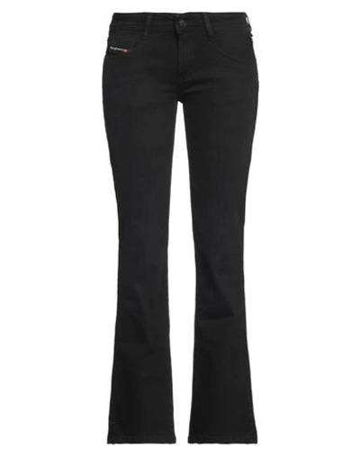 Shop Diesel Woman Jeans Black Size 32w-30l Cotton, Elastane