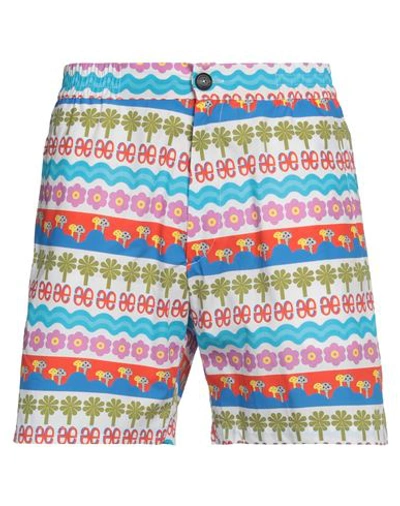 Shop Egonlab . Man Shorts & Bermuda Shorts White Size 36 Cotton
