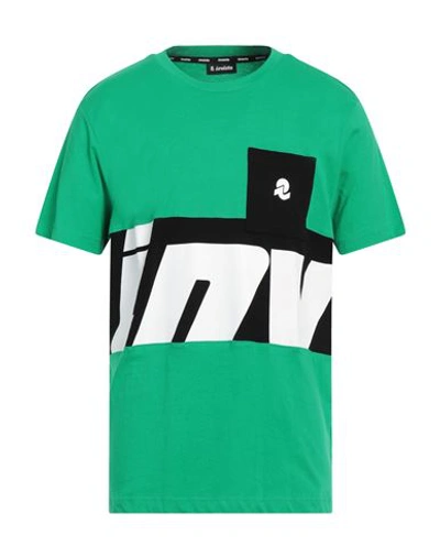 Shop Invicta Man T-shirt Green Size Xl Cotton