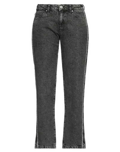 Shop Karl Lagerfeld Woman Jeans Black Size 27 Recycled Cotton, Lyocell