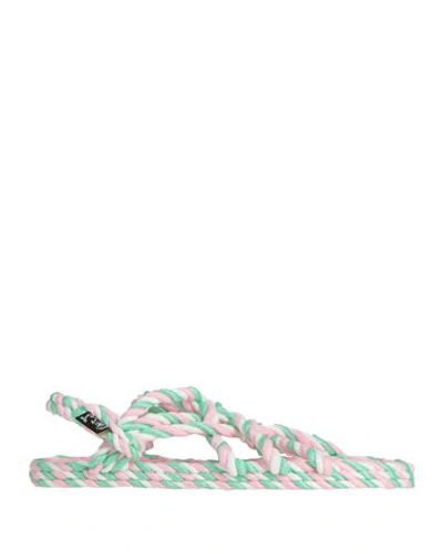 Nomadic State Of Mind Woman Espadrilles Pink Size 10 Textile Fibers In Pink