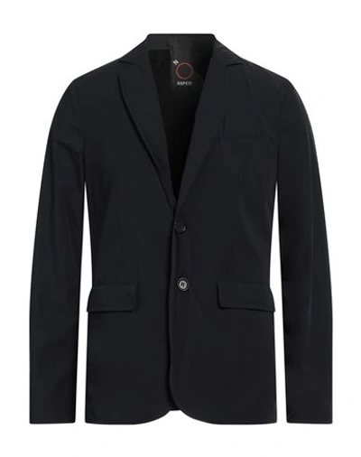 Aspesi Man Blazer Midnight Blue Size Xxl Polyamide, Elastane In Blue