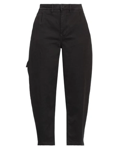 Drykorn Woman Pants Charcoal Size 25w-32l Cotton, Elastane In Grey