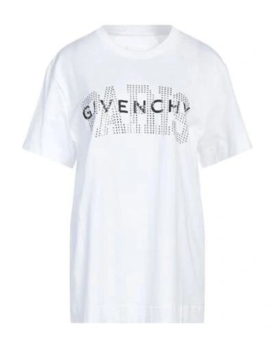 Shop Givenchy Woman T-shirt White Size S Cotton