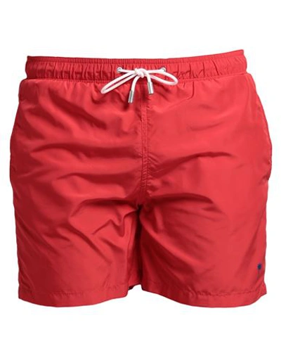 Shop Impure Man Swim Trunks Red Size M Polyester