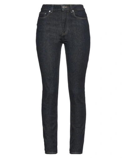 Shop Blk Dnm Woman Jeans Blue Size 29w-32l Cotton, Elastane