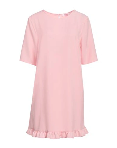 Blugirl Woman Mini Dress Pink Size 8 Polyester, Elastane In Pink