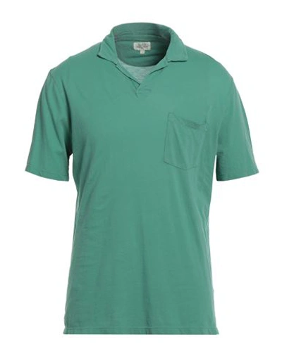 Shop Hartford Man Polo Shirt Green Size Xl Cotton