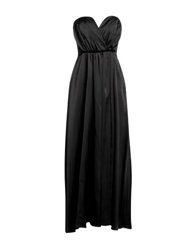 Shop Gaelle Paris Gaëlle Paris Woman Maxi Dress Black Size 8 Polyester