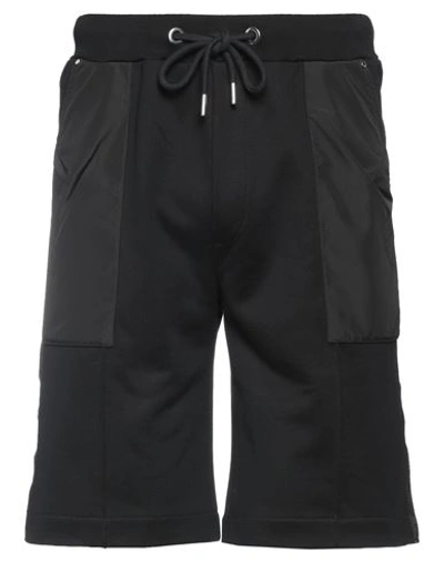 Shop Les Hommes Man Shorts & Bermuda Shorts Black Size Xl Cotton
