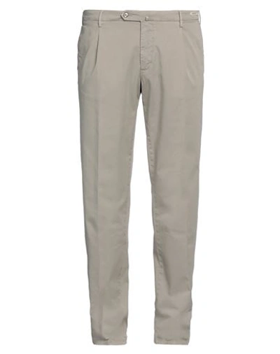 Shop L.b.m 1911 L. B.m. 1911 Man Pants Light Grey Size 42 Cotton, Elastane