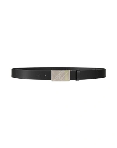 Shop Dunhill Man Belt Black Size 42 Leather