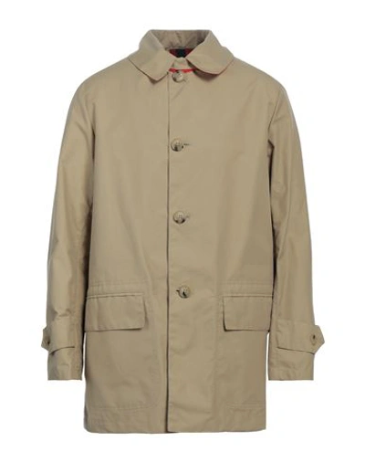 Shop Mackintosh Man Overcoat & Trench Coat Beige Size Xl Cotton
