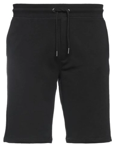 Shop Waltbay® Waltbay Man Shorts & Bermuda Shorts Black Size L Organic Cotton, Recycled Polyester