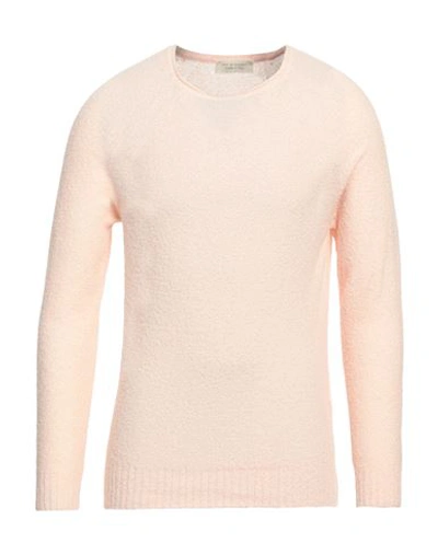 Filippo De Laurentiis Man Sweater Pink Size 42 Cotton, Polyamide In Pink