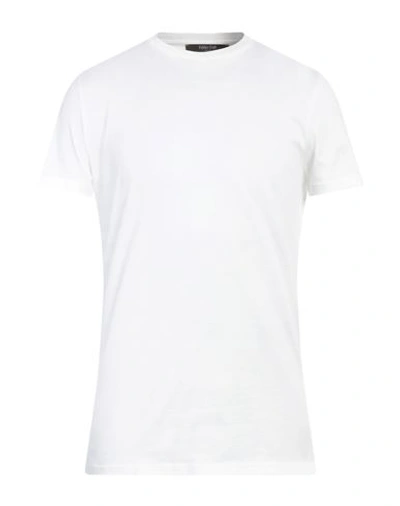 Shop Golden Craft 1957 Man T-shirt Ivory Size 6 Cotton In White