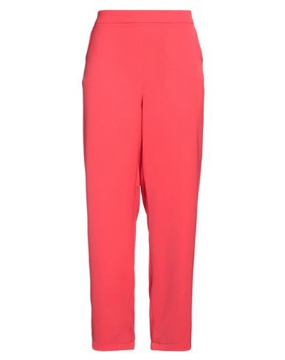 Xandres Woman Pants Red Size 22 Recycled Polyester In Red