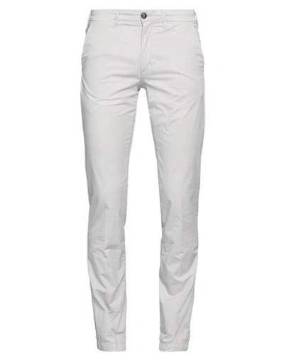 Shop 40weft Man Pants Light Grey Size 30 Cotton, Elastane