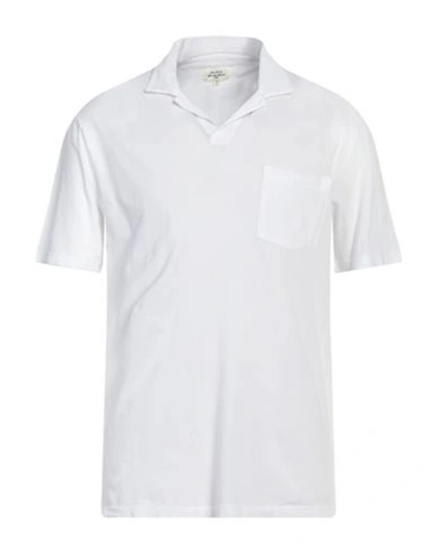 Shop Hartford Man Polo Shirt White Size L Cotton