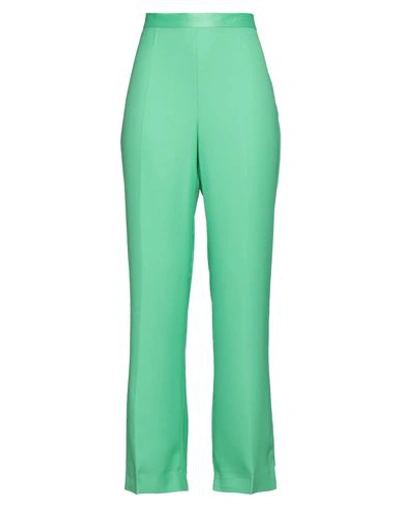 Shop Diana Gallesi Woman Pants Light Green Size 16 Polyester