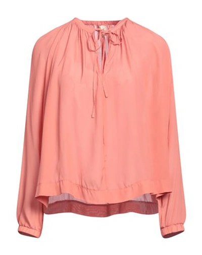 Shop Même Road Woman Top Pastel Pink Size 2 Viscose, Silk