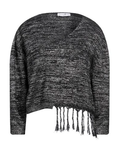 Shop Fabrication Général Paris Woman Sweater Black Size Onesize Cotton, Acrylic