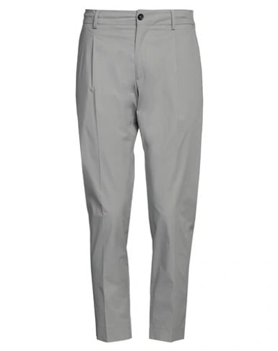 Shop Be Able Man Pants Light Grey Size 33 Cotton, Elastane