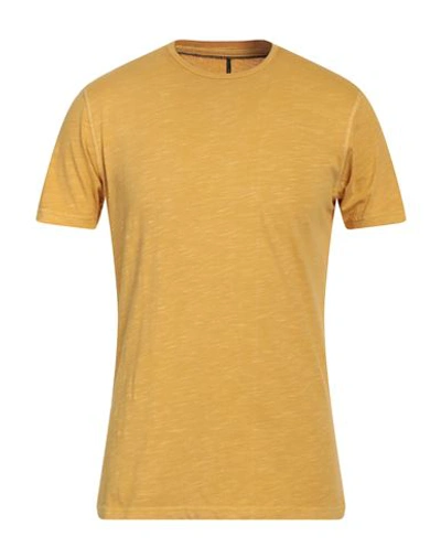 Shop Impure Man T-shirt Ocher Size M Cotton In Yellow