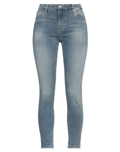 Shop Ag Woman Jeans Blue Size 28 Cotton, Polyester, Elastane