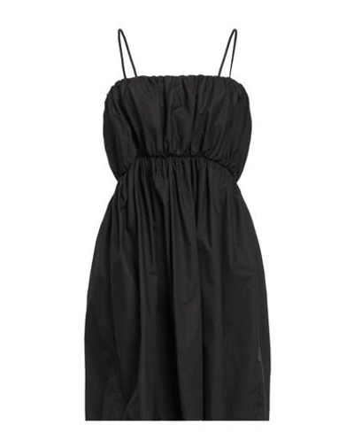 Shop Mariuccia Woman Mini Dress Black Size L Cotton