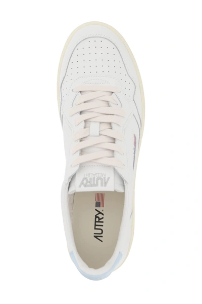 Shop Autry Leather Medalist Low Sneakers