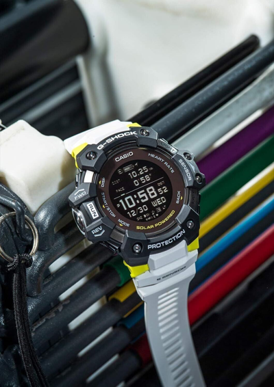 Pre-owned Casio G-shock G-squad Gbd-h1000-1a7jr Step Tracker Bluetooth In Box