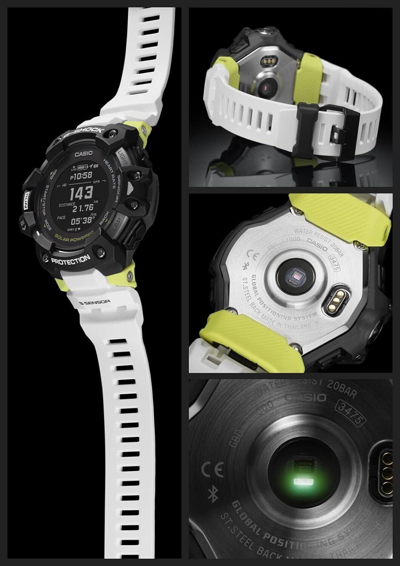 Pre-owned Casio G-shock G-squad Gbd-h1000-1a7jr Step Tracker Bluetooth In Box