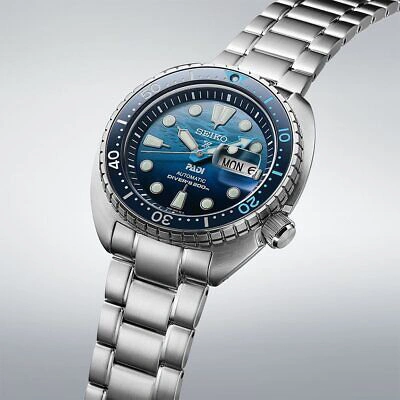 Pre-owned Seiko Prospex Sbdy125 Blue Padi Special Edition Automatic Men's Watch In Box