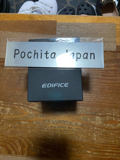 Pre-owned Casio Edifice Mugen Edition Watch Ecb-40mu-1ajr Bluetooth Sapphire Glass Bk