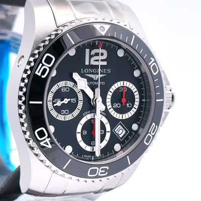 Pre-owned Longines Hydroconquest Automatic Chronograph 41mm Mens Watch L37834566