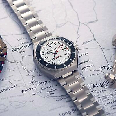 Pre-owned Spinnaker Dumas Automatic Regatta White Watch - Brand