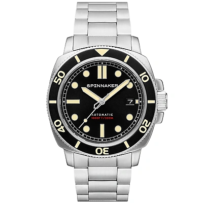 Pre-owned Spinnaker Hull Diver Automatic Deep Grey Watch - Brand