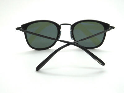 Pre-owned Oliver Peoples Op-506 Sun Ov5350s 146552 Matte Black/g-15 Sunglasses In Green