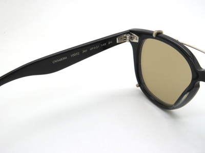 Pre-owned Oliver Peoples Brunello Cucinelli Jep Ov5485m 10052 Black Eyeglasses Clip-on In Yellow Olive