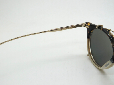 Pre-owned Oliver Peoples Brunello Cucinelli Eduardo Ov5483m 158987 48mm Eyeglasses Clip-on In Gray