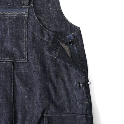 Pre-owned Nigel Cabourn [brand New]  Livero Japan Denim Naval Dungarees Overalls Size:44 In Blue