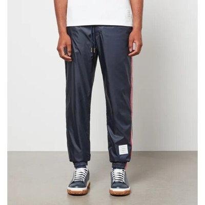Pre-owned Thom Browne York Track Pants With Rwb Stripe In Blue