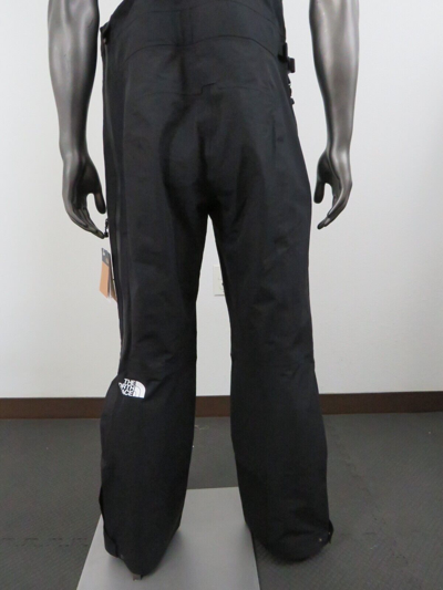 Pre-owned The North Face Mens  Ceptor Dryvent Waterproof Shell Ski Bibs Pants - Black White