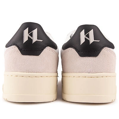 Pre-owned Karl Lagerfeld Womens Krew Casual Sneakers Sneakers White