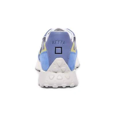 Pre-owned Date 1010as Sneaker Uomo D.a.t.e. Vetta Man Shoes Blue