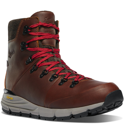 Pre-owned Danner ® Arctic 600 Side-zip Men's Roasted Pecan/fired Brick Hike Boots 67342 In Brown/red